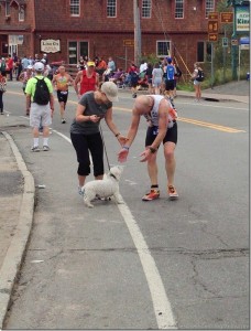 IMLP 2013 Run - My Favorite spectators: Denise and Yuki