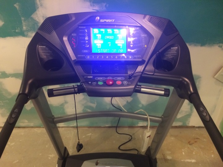 Spirit Fitness xt485 Treadmill Console