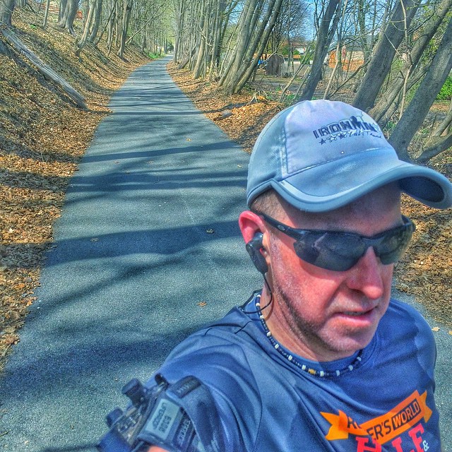 Beautiful day for a 18 mile run on the Ironton Rail Trail on Sunday.