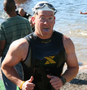 Quakerman 2010 Swim Exit