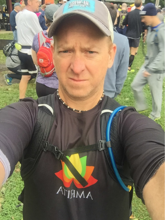 Start line selfie