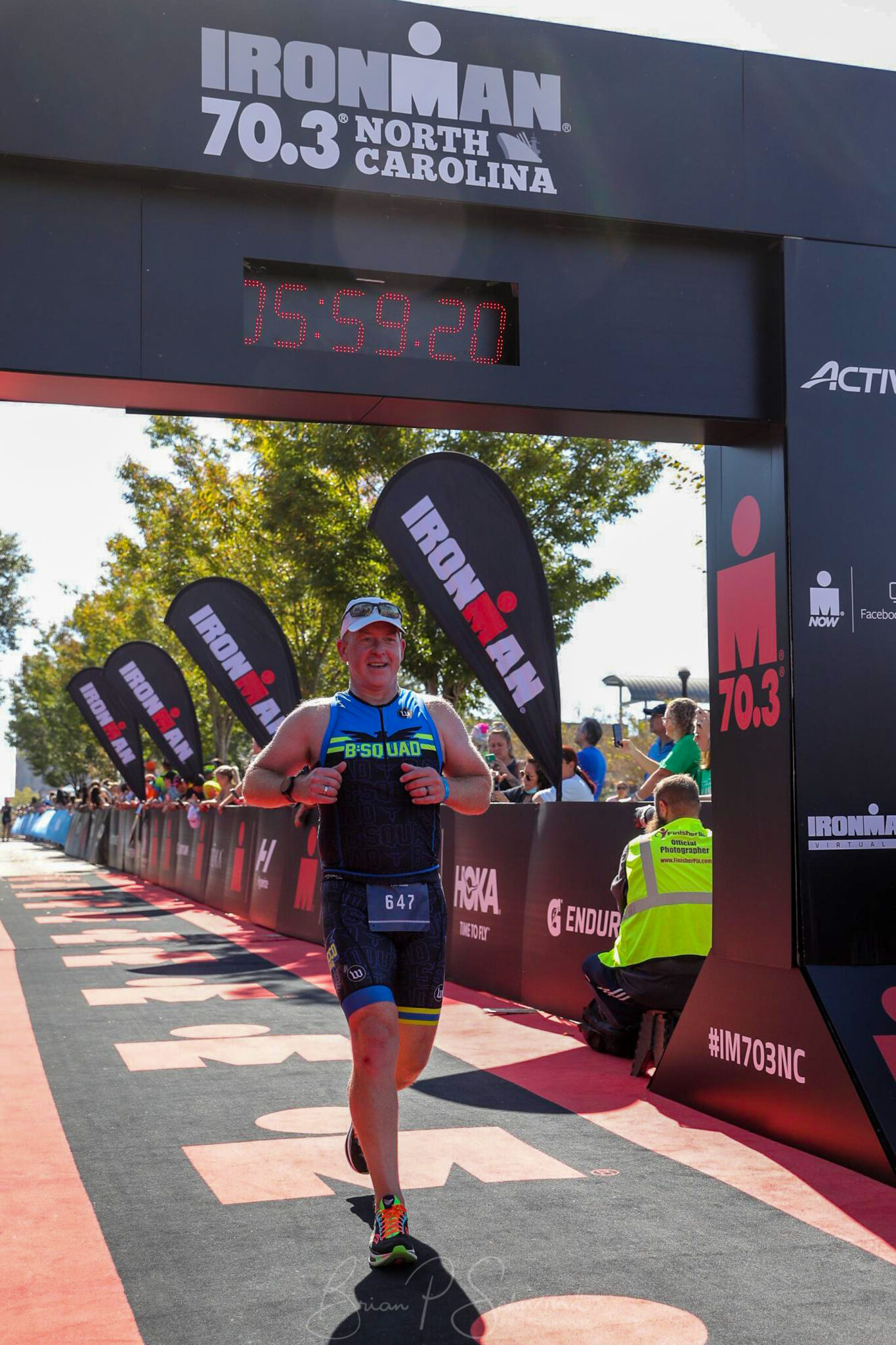 Race Report Ironman 70.3 North Carolina 2021