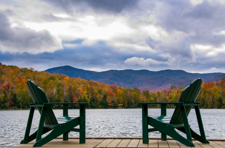 @Places, Adirondacks, Lake Clear, New York, Travel, United States, chair, landscape, relax