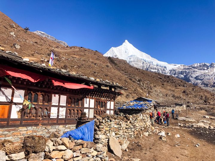 Bhutanese Home along the path